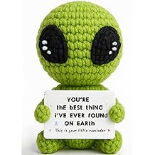 Unique Valentines Gifts for Him Her Boyfriend Girlfriend Crochet Alien Valentines Day Anniversary Birthday Funny Romantic Gifts to My Love Men Women