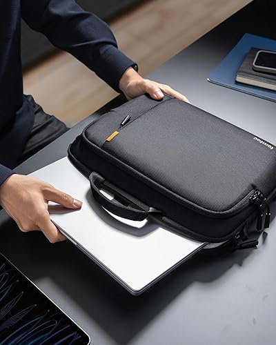 Miniatura 9 de tomtoc Funda protectora delgada 360 para laptop con correa para el hombro para Acer Dell HP ASUS ASUS Lenovo Samsung portátil Chromebook, repelente