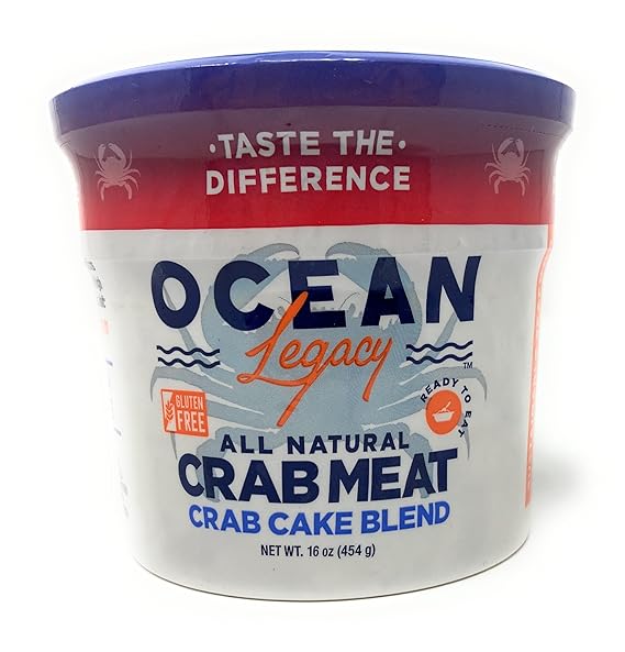 Ocean Legacy Crab Meat Blend, 16 OZ Grocery & Gourmet Food