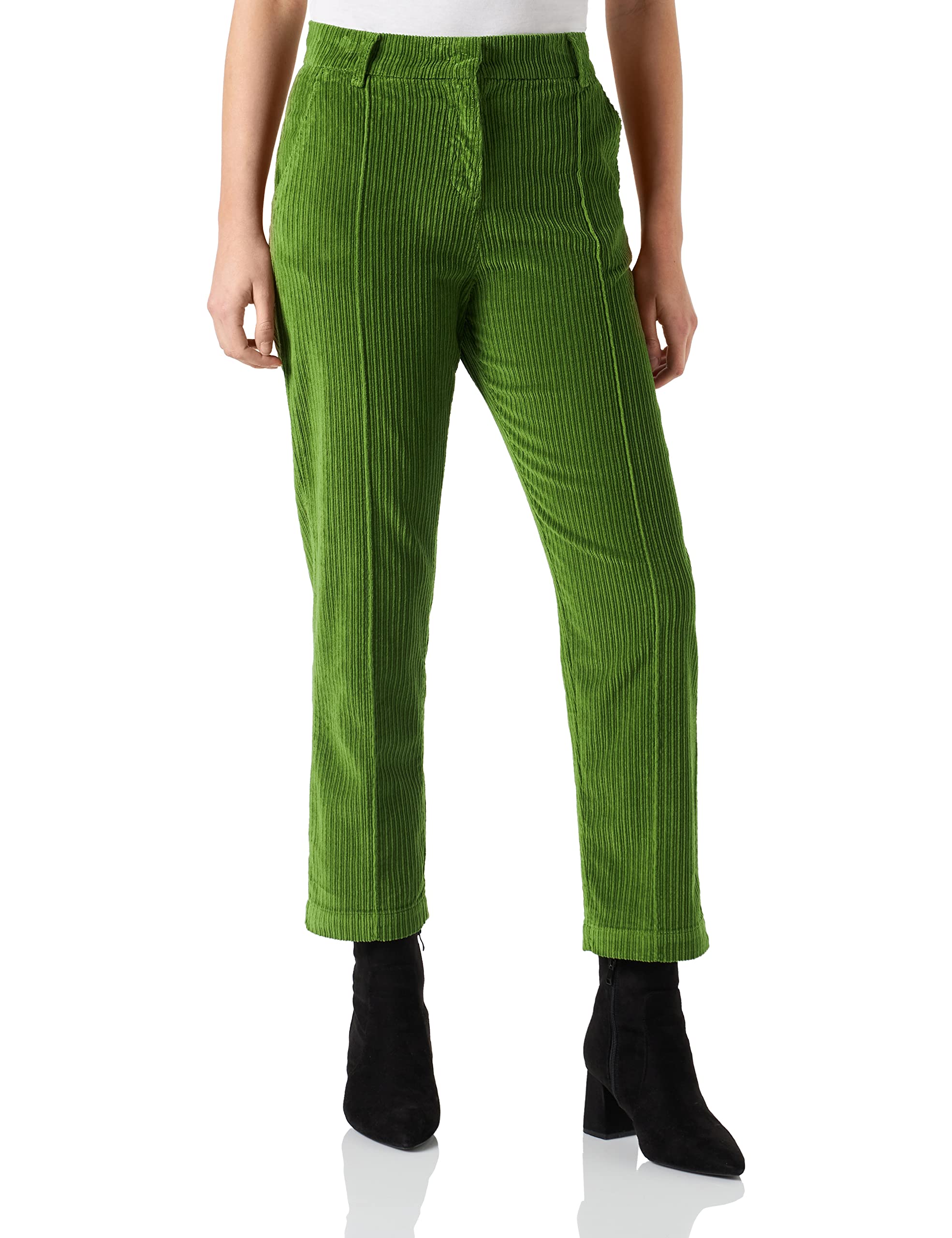 United Colors of Benetton Women's Trousers, Dark Green 0w7, 8