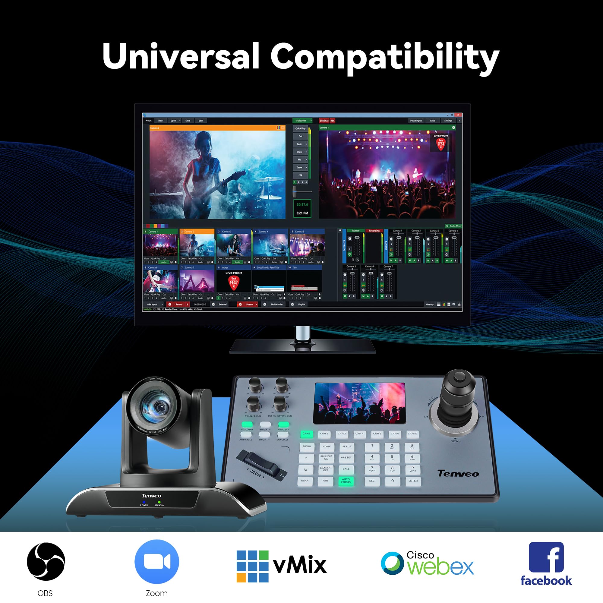Elgato Prompter, Teleprompter with Built-in Screen | Drag-and-drop display, Supports DSLR, webcam, smartphone, Read chat or scripts, Works with Mac, PC, Stream Deck product image 23