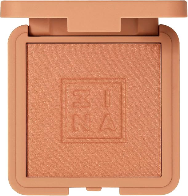 3INA MAKEUP - The Blush 591 -v2 - Brązowy piasek - Róż do każdego odcienia skóry - Jego miękka i bardzo łatwa w rozcieraniu formuła - Vegan - Cruelty Free