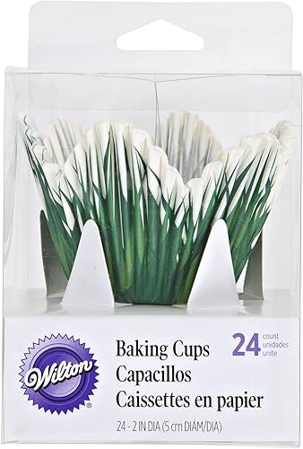 Miniatura 2 de Wilton Vasos para hornear con forma de hierba de pétalos, paquete de 24