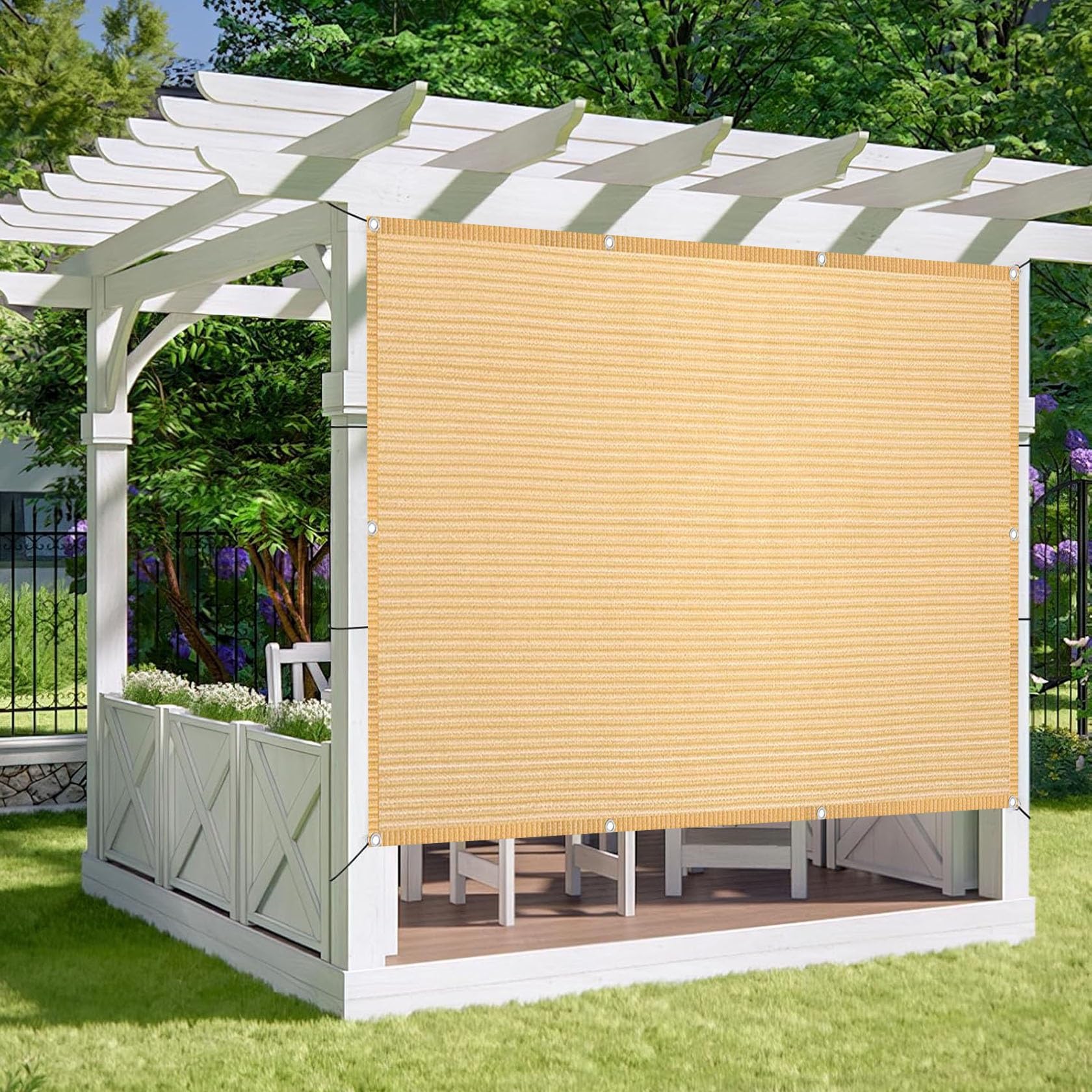 Schaduw Zeil Zonnescherm Zeil 260 x 260 cm, Winddicht, Stofdicht