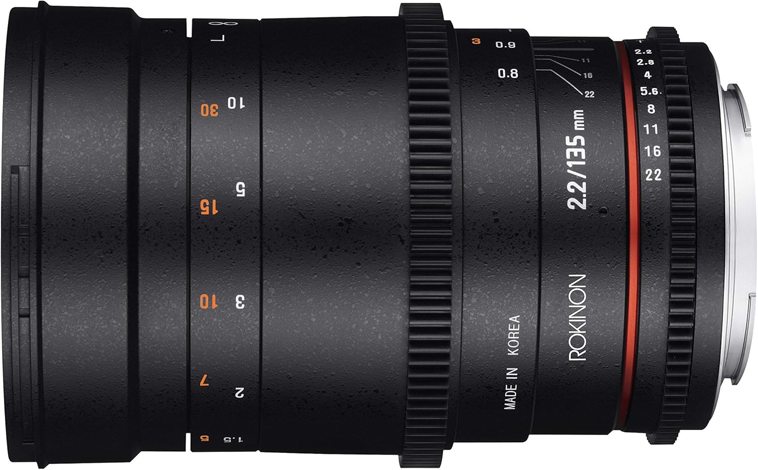 Rokinon Cine DS 135mm T2.2 ED UMC Telephoto Cine Lens for Canon EF Digital SLR Cameras (Renewed)