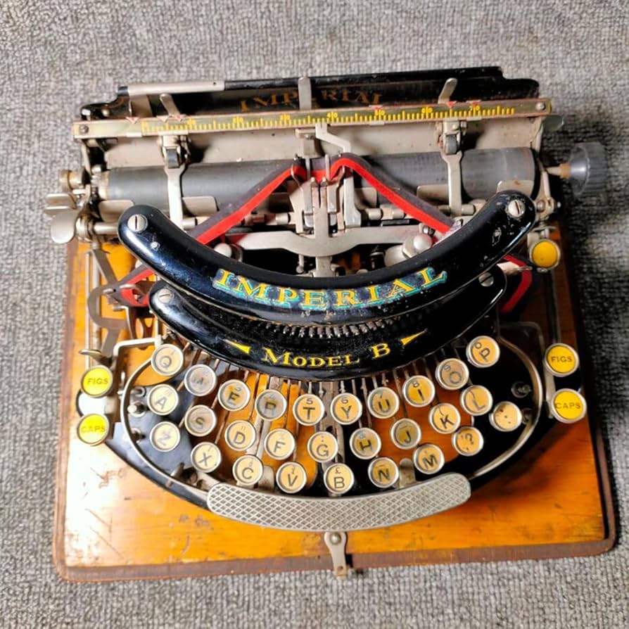 Amazon.com: Amdsoc Mechanical English Typewriter, 1915