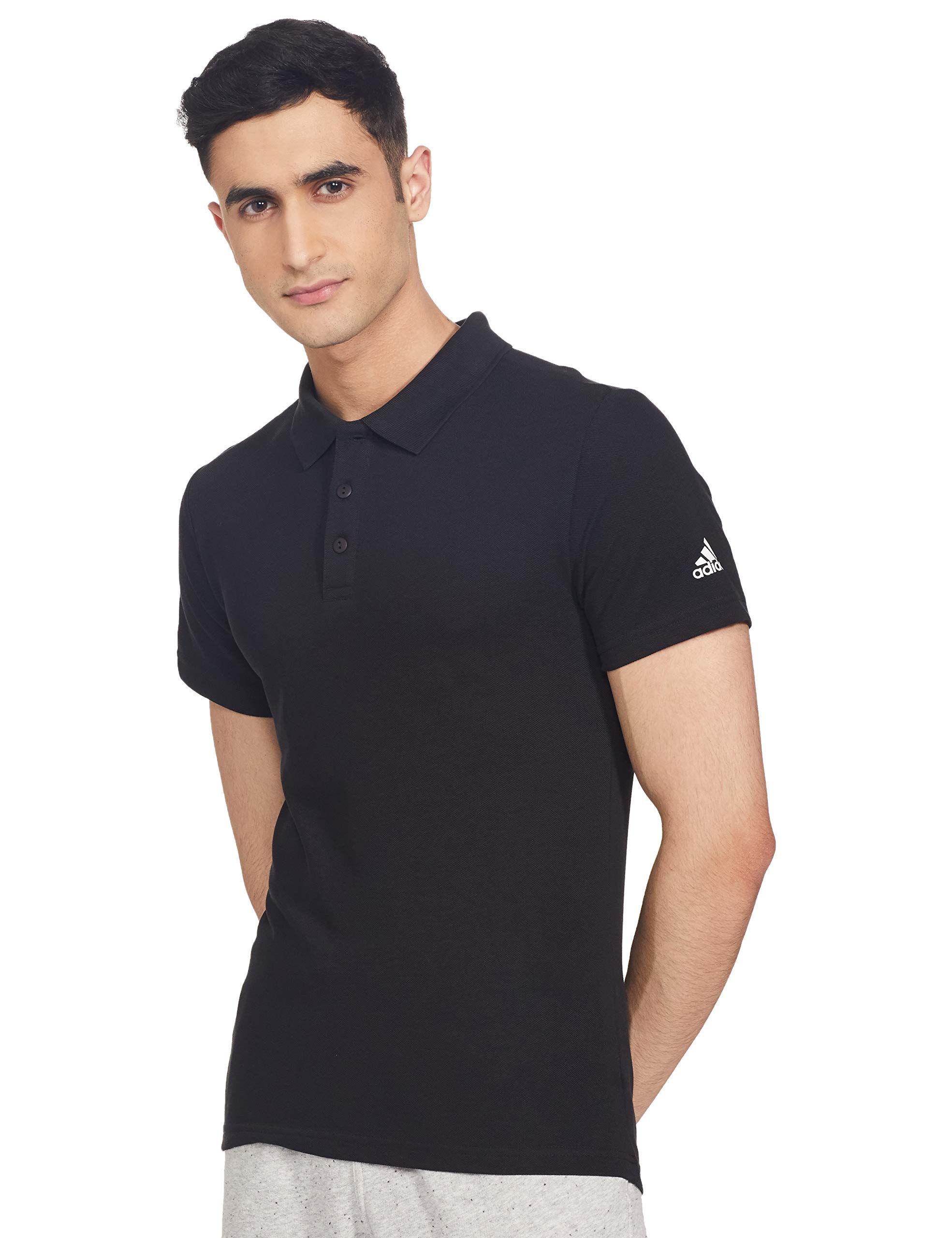 adidas Men's 100% Cotton Regular Fit Polo T-Shirt-picture-26