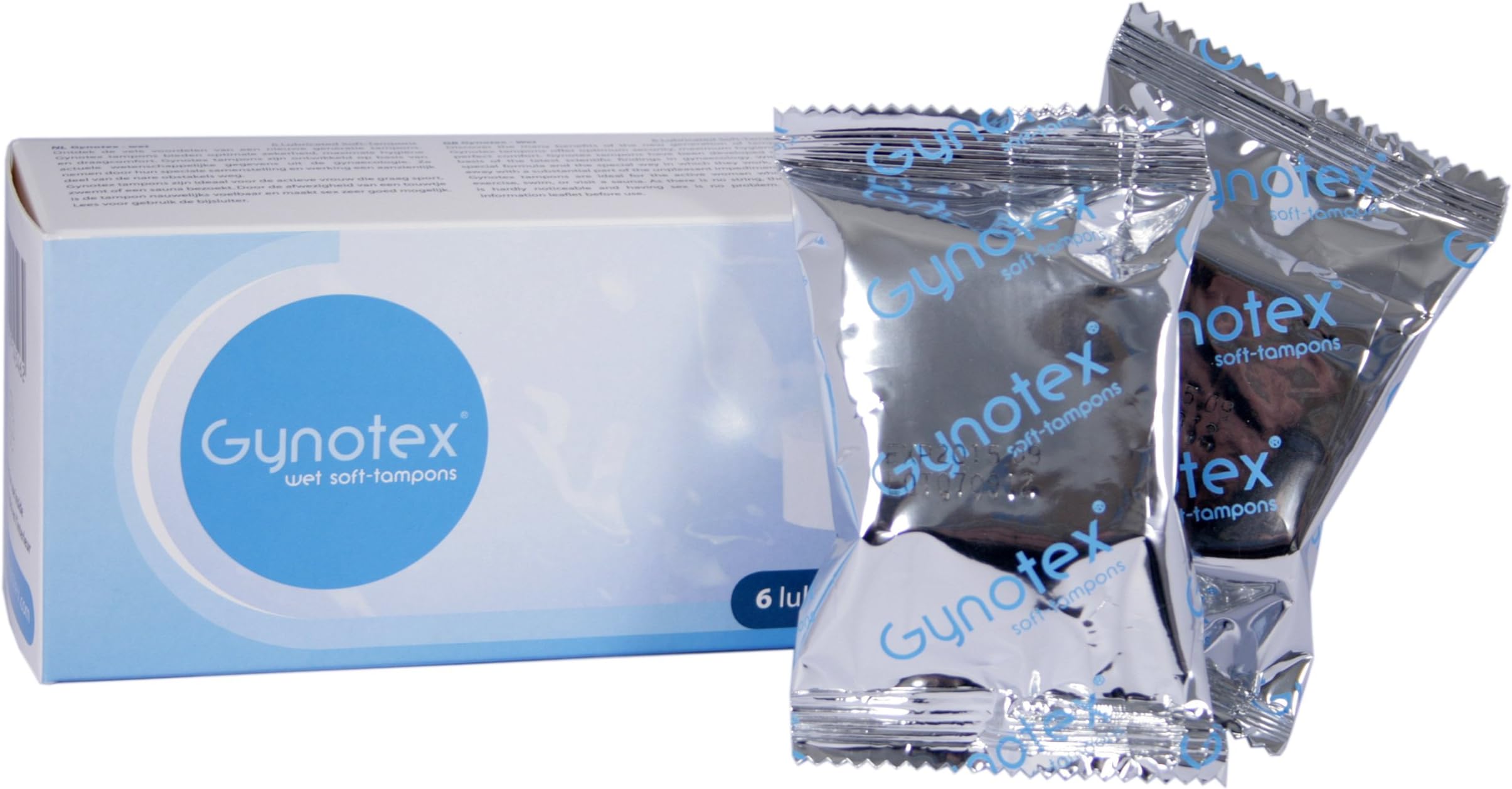 Gynotex Wet Soft Tampons, 6-Piece
