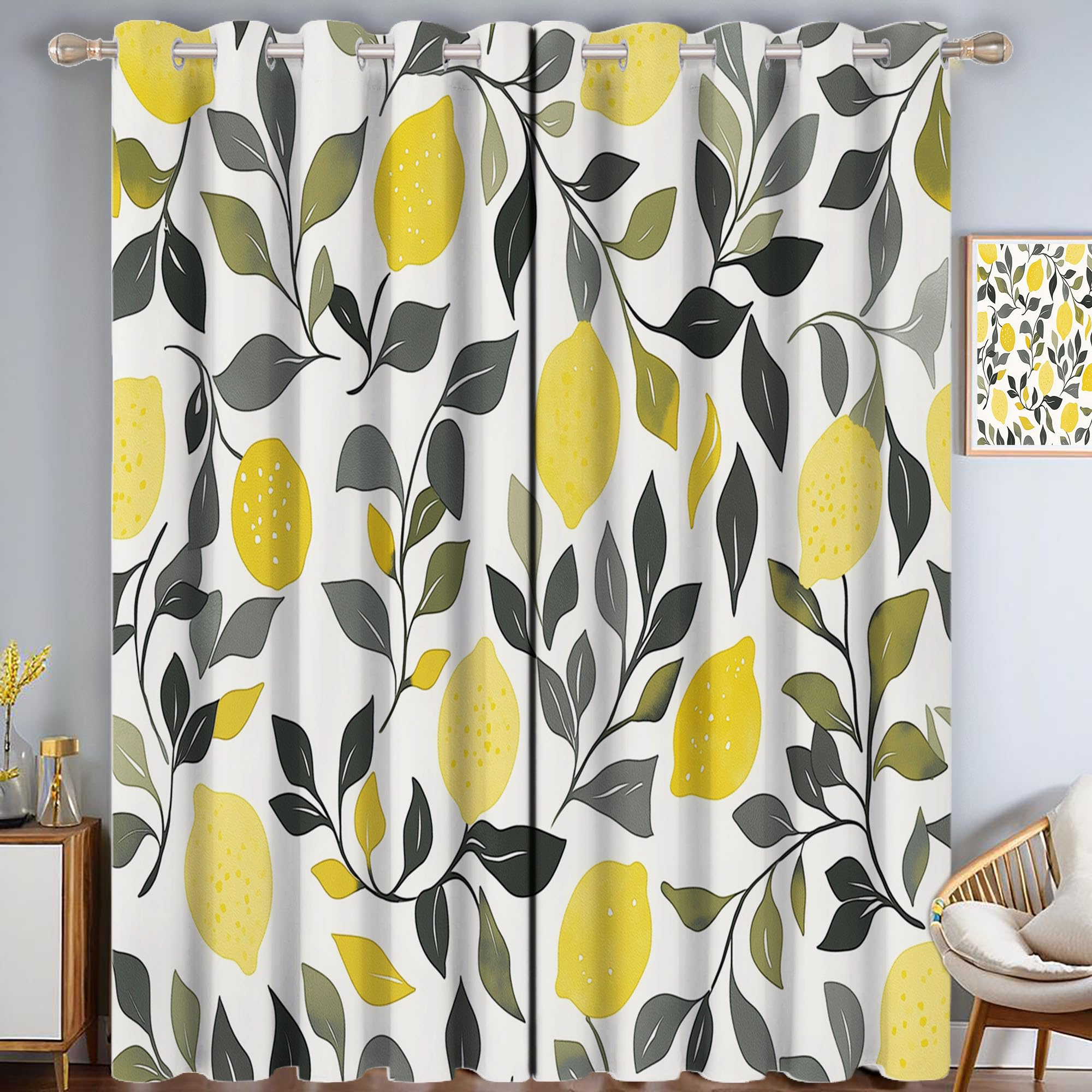Rideau isolant phonique contre le bruit de rue décoration fenêtre 140x225