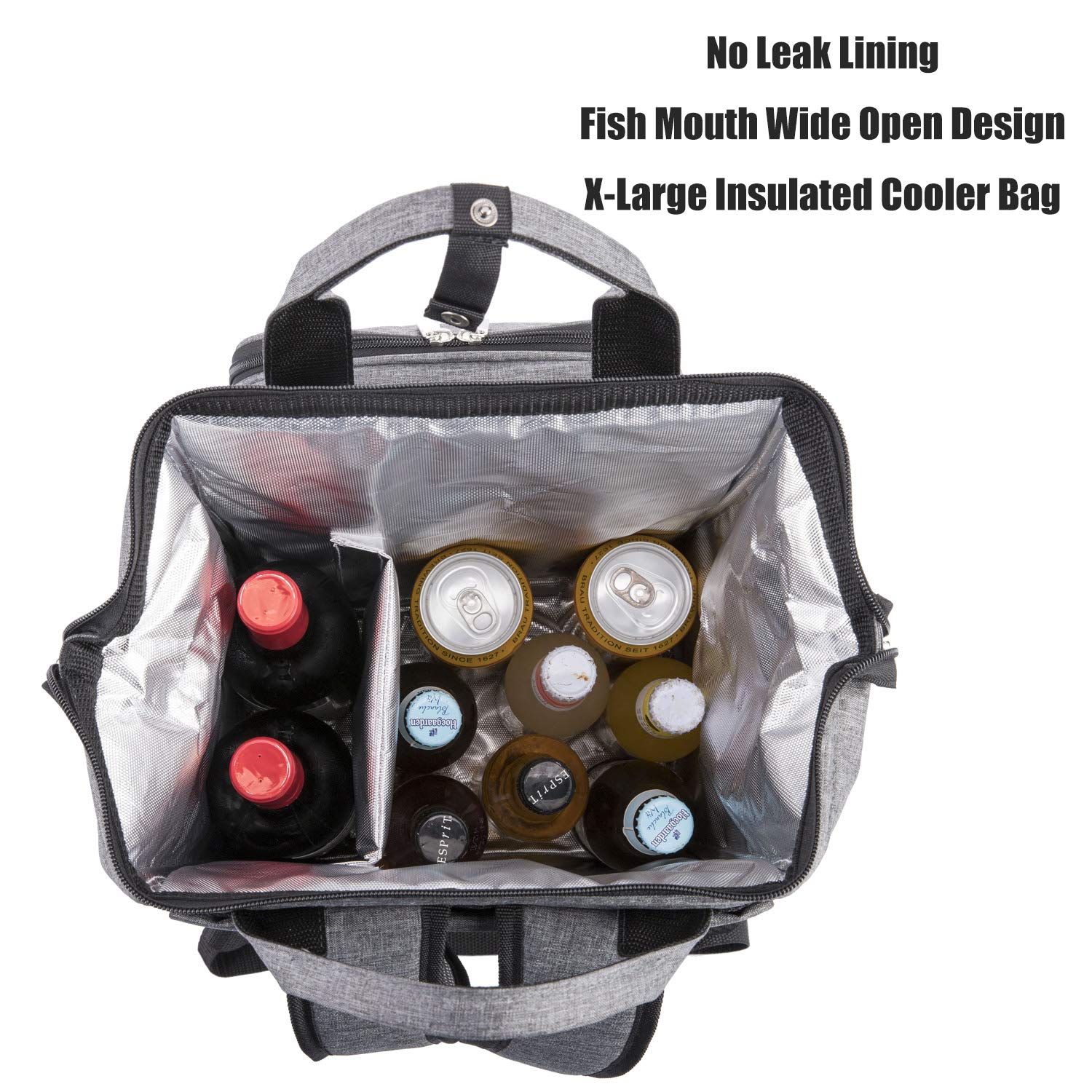 ALLCAMP Outdoor Gear Picnic Backpack for 2 Person W/Fleece Blanket, Plates and Cutlery Set