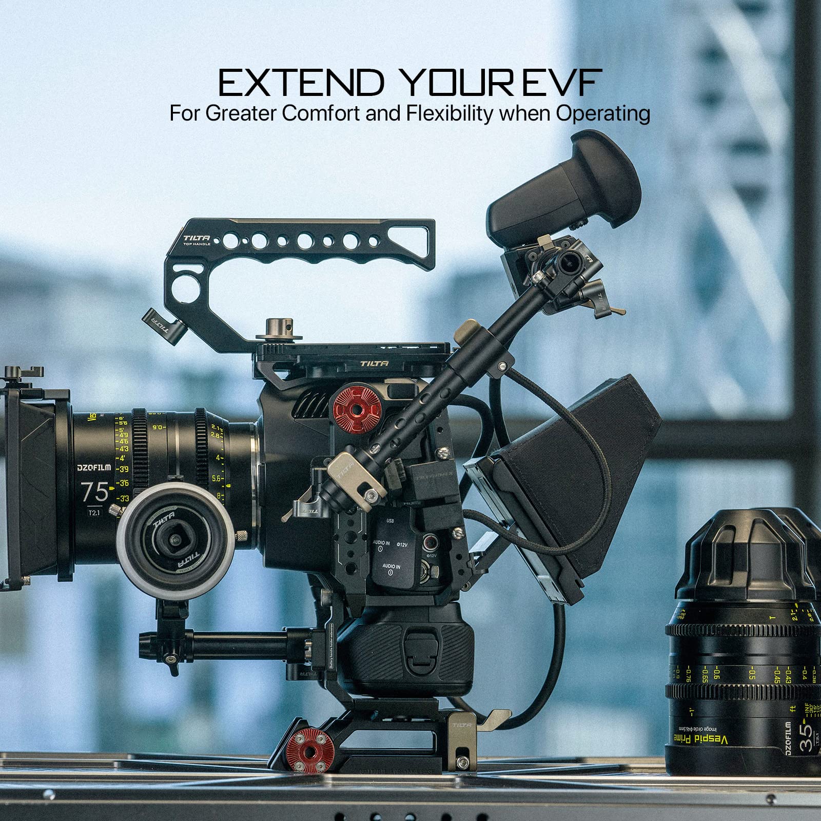 Tilta EVF - Cable de extensión compatible con BMPCC 6K PRO (60 cm) TA-T11-EEC-60