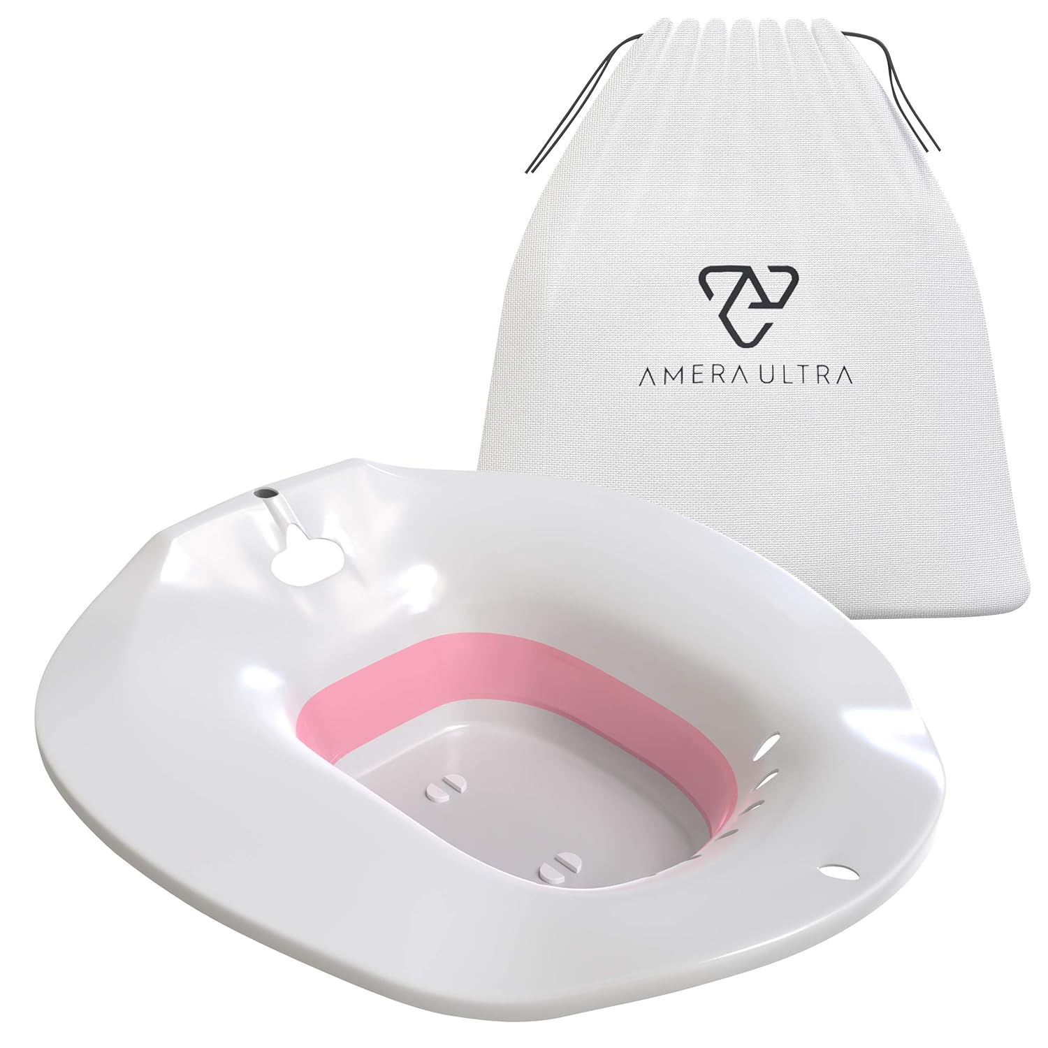 Sitz Bath for Toilet Seat Perfect for Postpartum Care & Yoni Steam