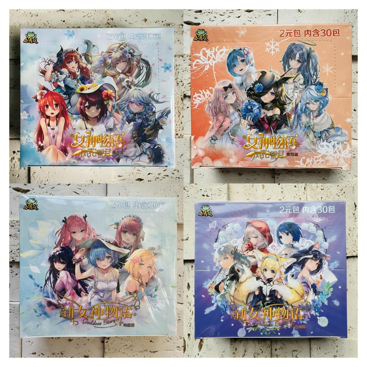 Amazon.com: 720 Pcs Goddess Story TCG Collection Cards Goddess