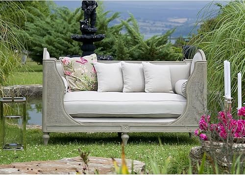 Miniatura 2 de Juego de 2 almohadas de 18 x 18 pulgadas para exteriores, impermeables, para sofá, juego de 2 almohadas lumbares grandes para cama, cojines