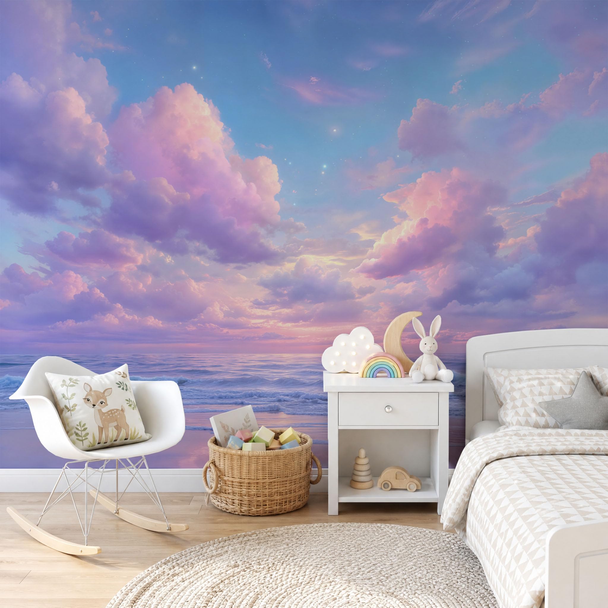 Papier peint panoramique plage haut de gamme pour décoration murale bureau