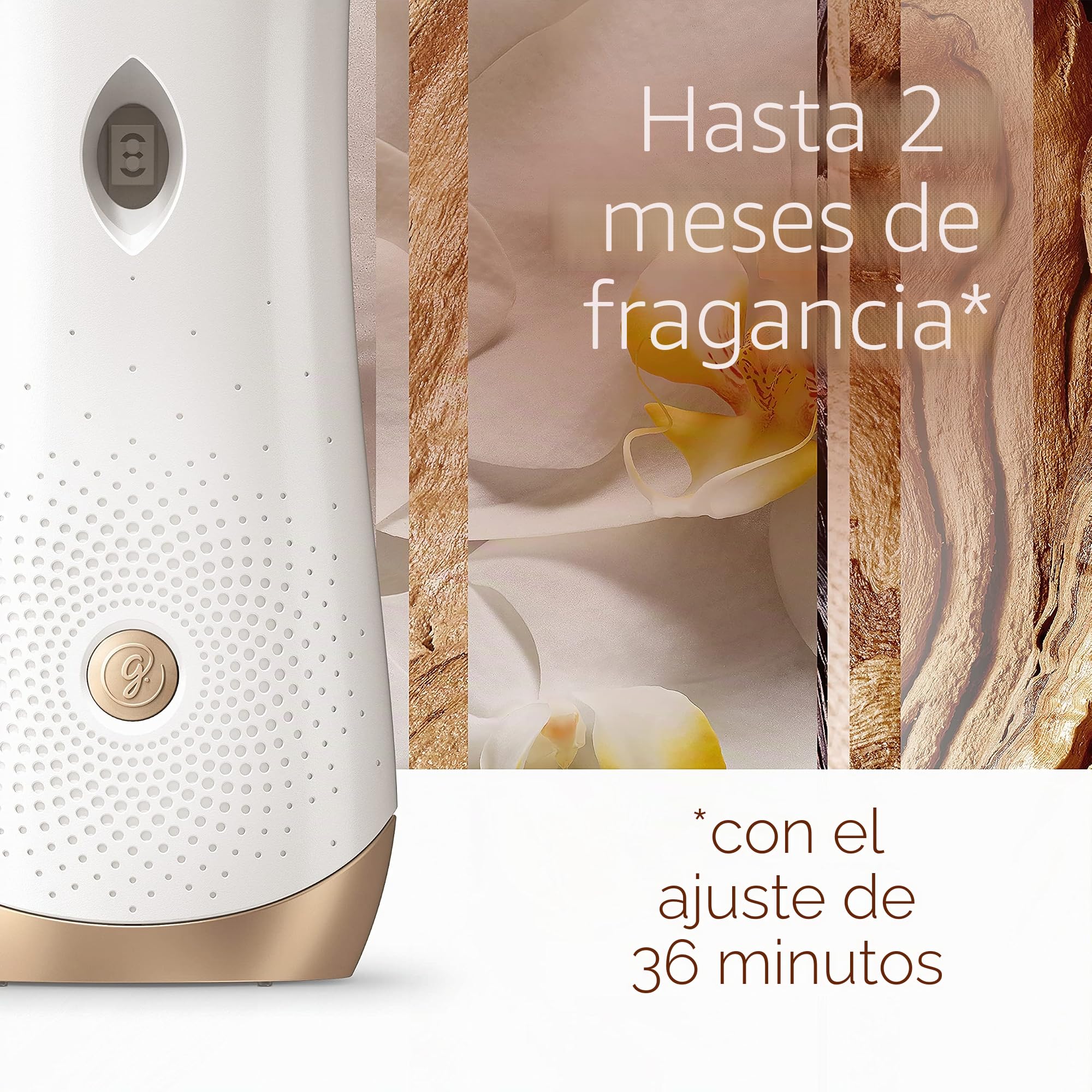 Glade Brise - Recambio de spray automático para ambientador (aroma de vainilla Blossom, 4 unidades de 269 ml)