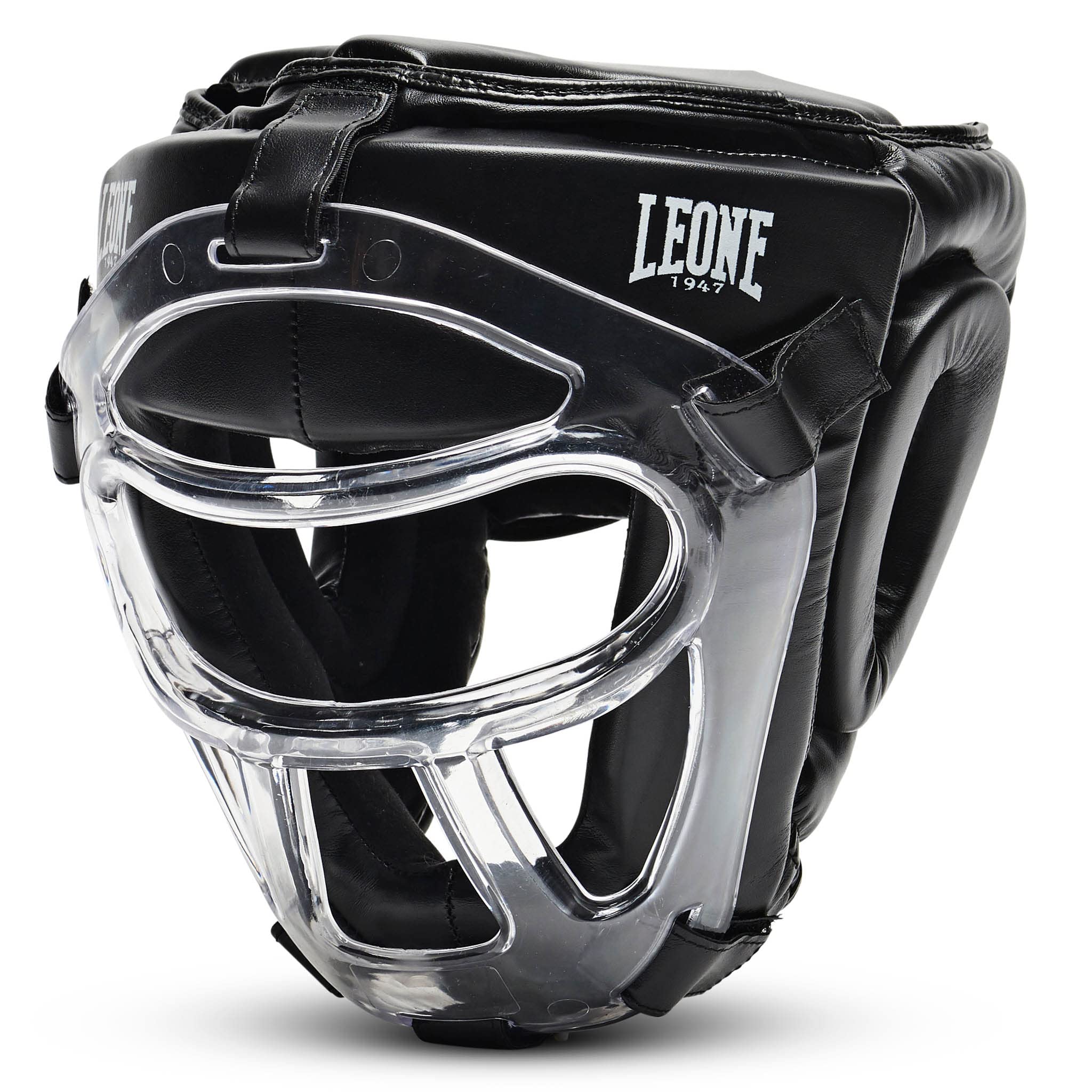 LEONE 1947, Casco Plastic Pad, Unisex – Adulto, Nero, XS/S, CS432