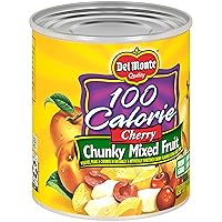 Vista 4 de Del Monte Cóctel de frutas gruesas de cereza enlatada en almíbar ligero, 8.25 onzas (paquete de 12)