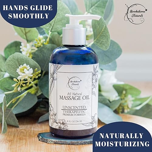 Miniatura 8 de Aceite de masaje para terapia de masaje | Kit de masaje con aceite de masaje sin perfume y aceite de lavanda para masaje de cuerpo completo