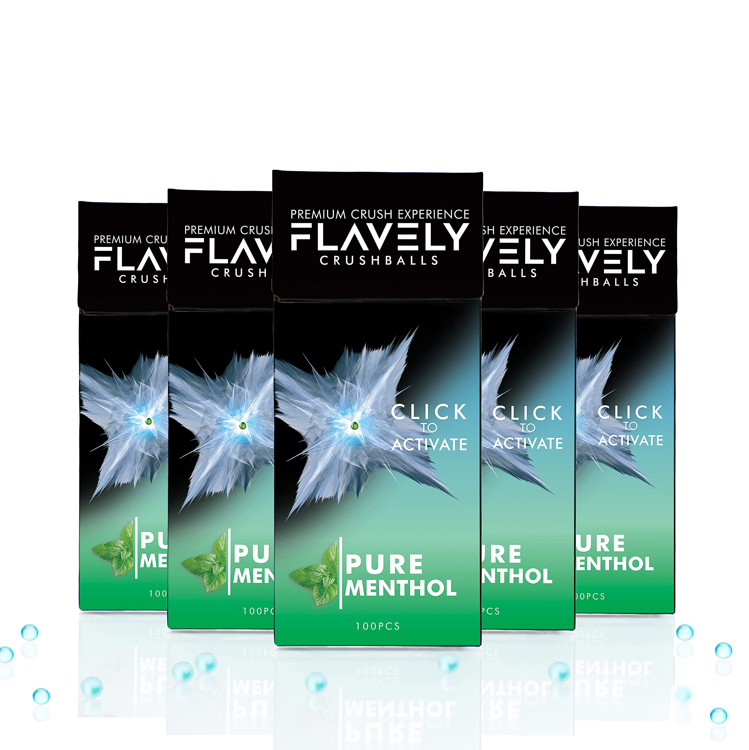 Buy FLAVELY Pure Menthol Crushball s for s Includes Flavoured Crush