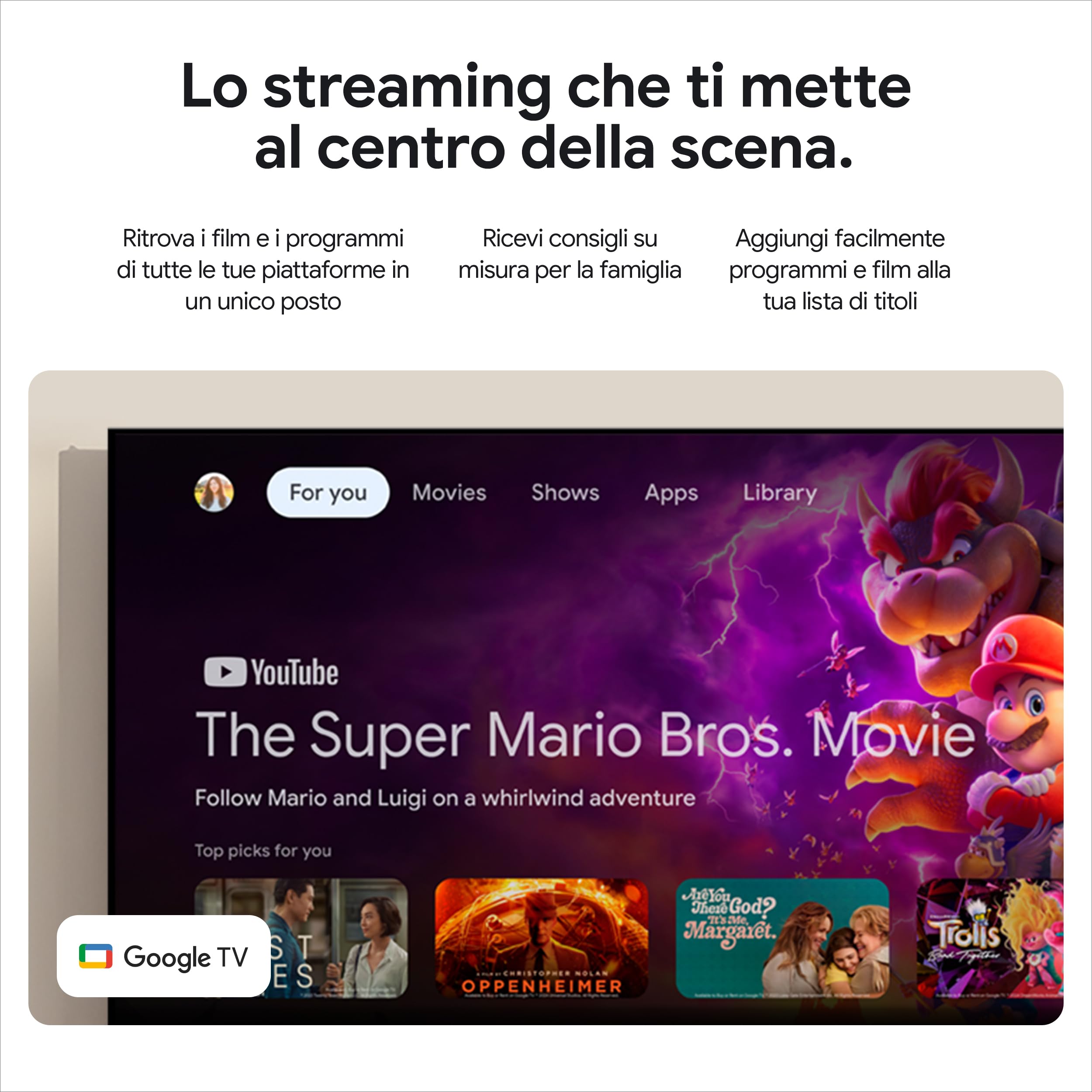 Google TV Streamer (4K) - Intrattenimento in streaming in 4K HDR