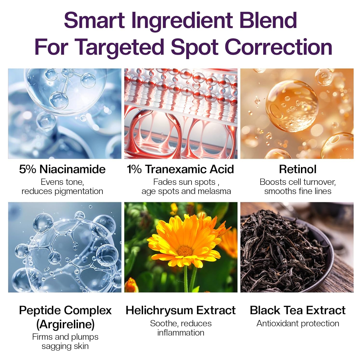 Dark Spot Cream: Brightening Treatment Diminishes Age Spots, Sun-Damage, Liver Spots, Freckles & Discoloration For Younger Looking Skin - Fader & Corrector For Face, Chest, Hands & Body - 50ml - Image 4