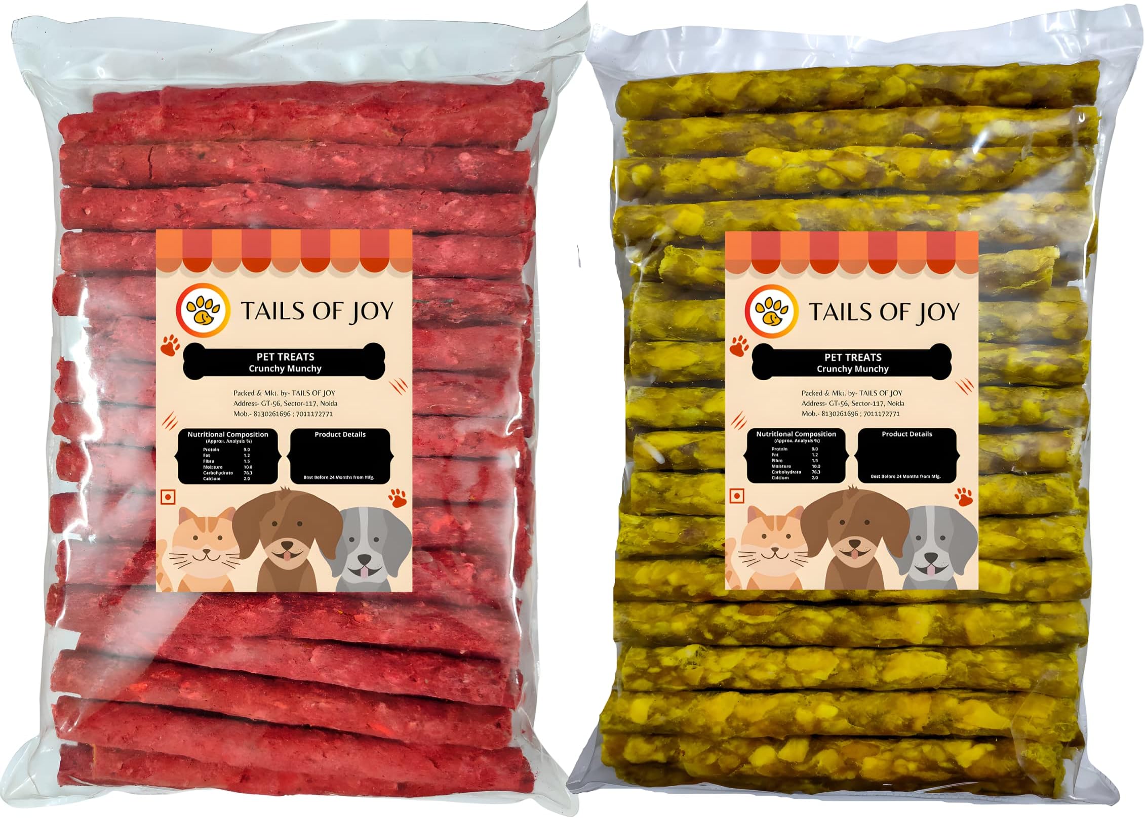 Buy Tails of Joy Dog Chew Munchy Stick for Treats, Snack Chicken and