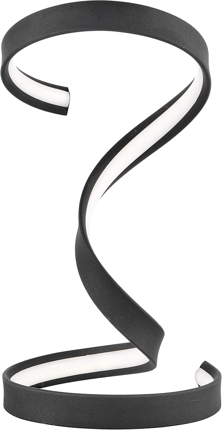 Finesse Decor Hamburg Modern LED Table Lamp Dimmable Curved Bedside Lamp