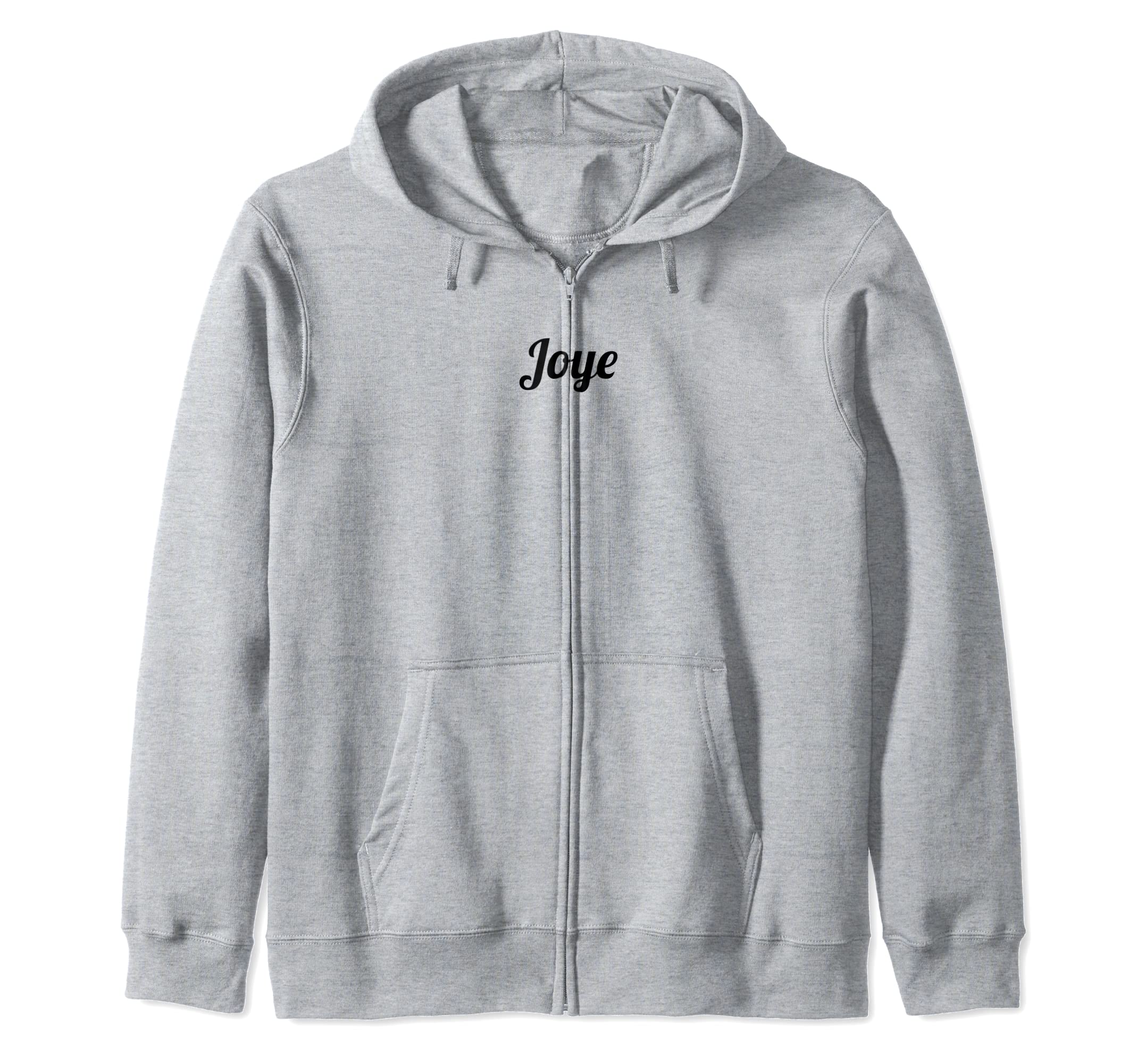 Top That Says the Name - JOYE | Cute Adults Kids - Graphic Zip Hoodie
