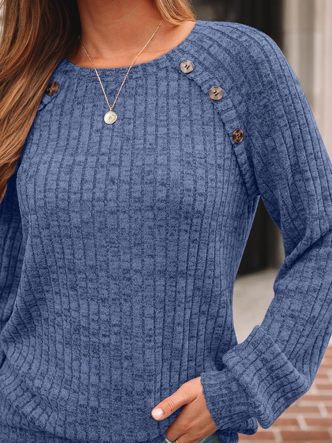 AUTOMET Womens Long Sleeve T Shirts Casual Tunic Work Tops Spring Plus Size Sweaters Date Night Outfit 2026 Dressy Blouse - Image 5