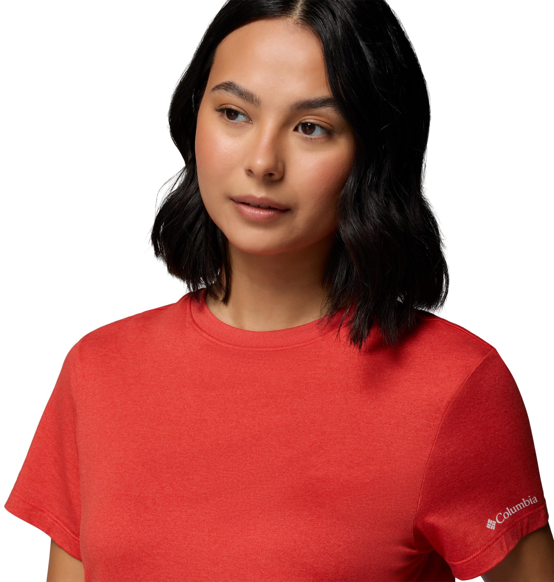Columbia Maglietta da donna Parsons Point a maniche corte con logo