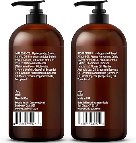 Miniatura 6 de Aceite de masaje muscular Botenic HearthSore Set8 fl oz  8.0 fl oz