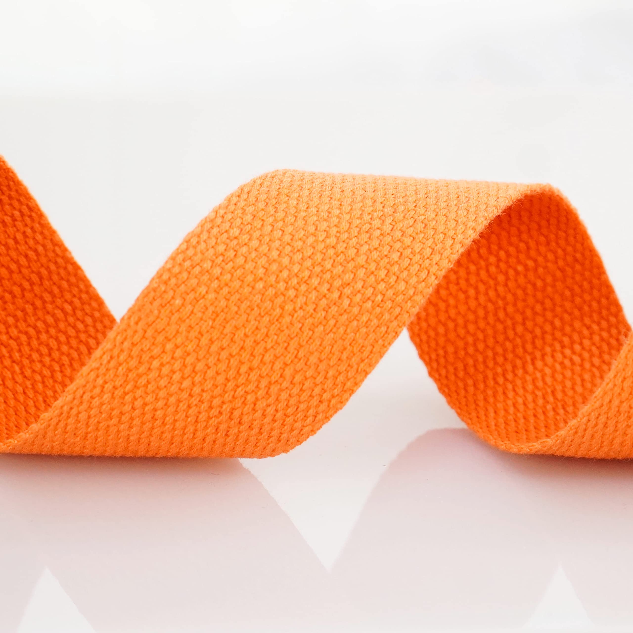 Trimz Cincha Algodón Naranja 30 mm x 5 m