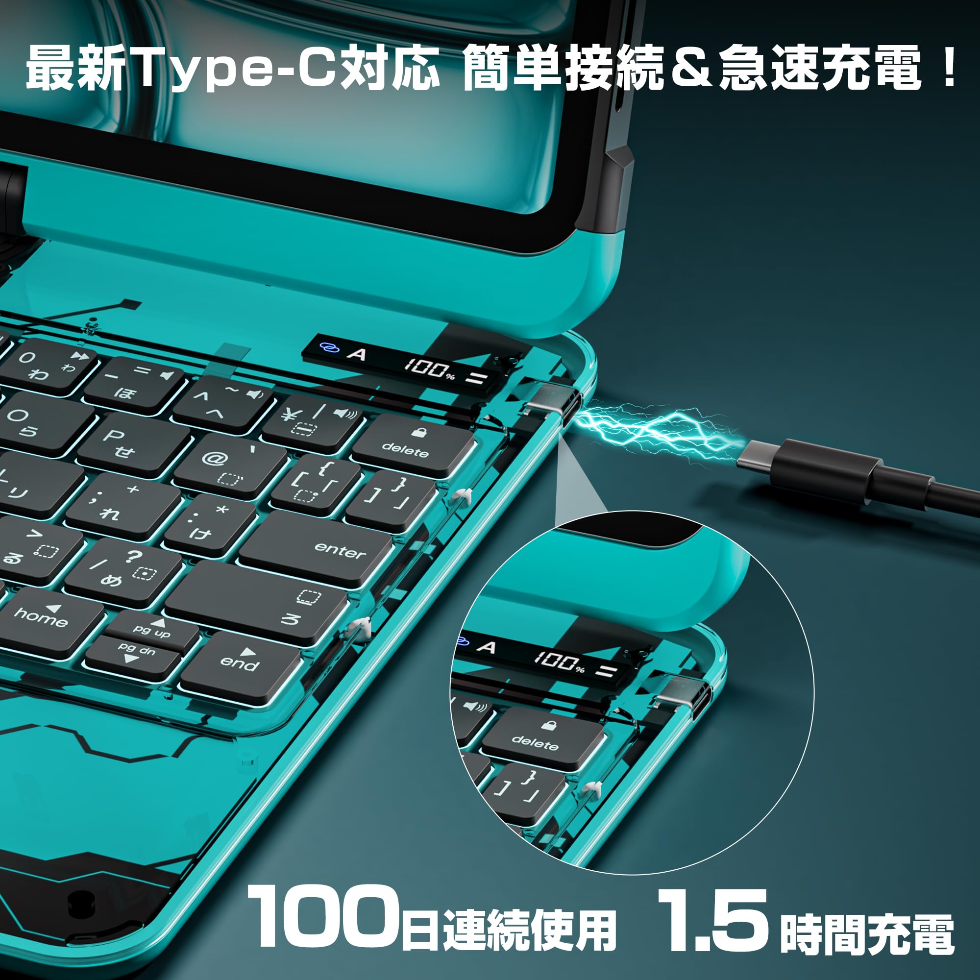 Amazon.co.jp: Sencela iPad用キーボード付きケース iPad Air 11インチ