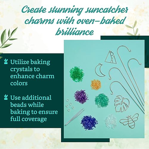 Miniatura 3 de Craft Crush Kit de dijes para plantas  Hace 4 dijes de atrapasoles para plantas  Estacas de jardín de metal y adornos decorativos para amantes de