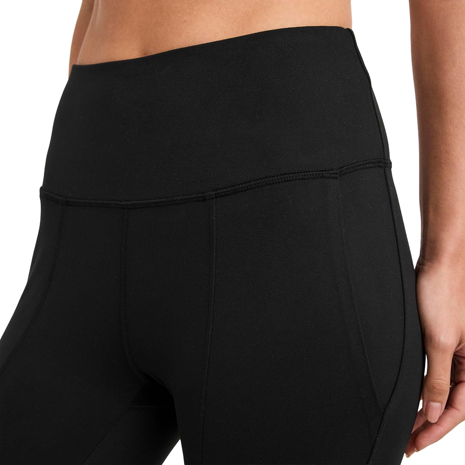 Jockey Womens Pintuck Pocket Crop Leggings - Image 4