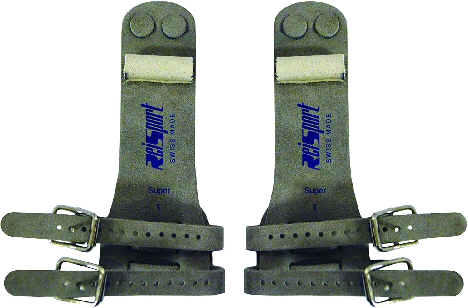 Reisport Men's Double Buckle Ring Grips, Small Sports