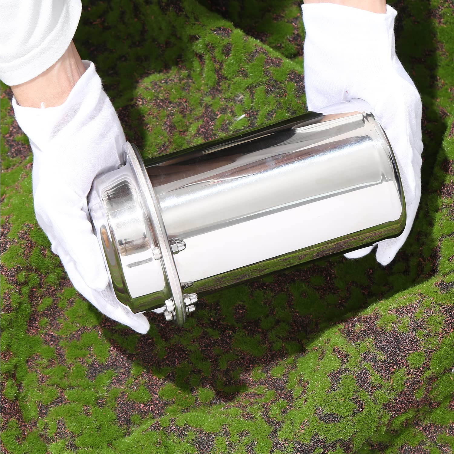 Capsula del Tempo in Acciaio Inossidabile 304 - Contenitore Impermeabile Buryable Metal Time Capsula Migliori Regali di Laurea per la Nipote