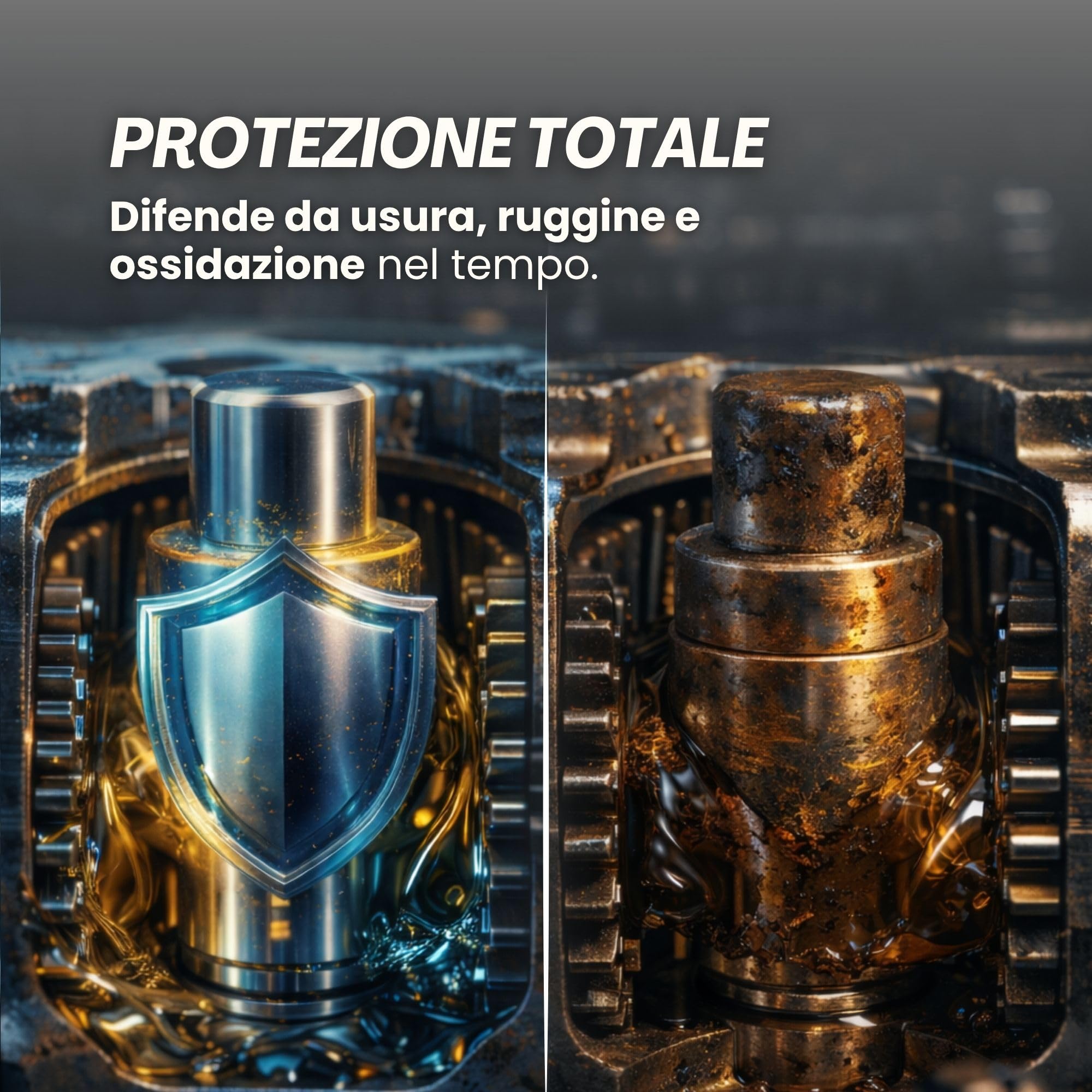 Olio idraulico ISO VG 46 HLP 1L Lubrificante per Carrelli elevatori, Spaccalegna, Pompe idrauliche, Transpallet e Pistoni rlevata Protezione dalla Ruggine Antiossidante Antischiuma