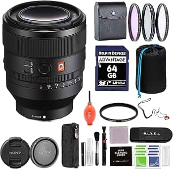 Amazon.com : Sony FE 50mm F1.2 GM (SEL50F12GM) Full-Frame Lens