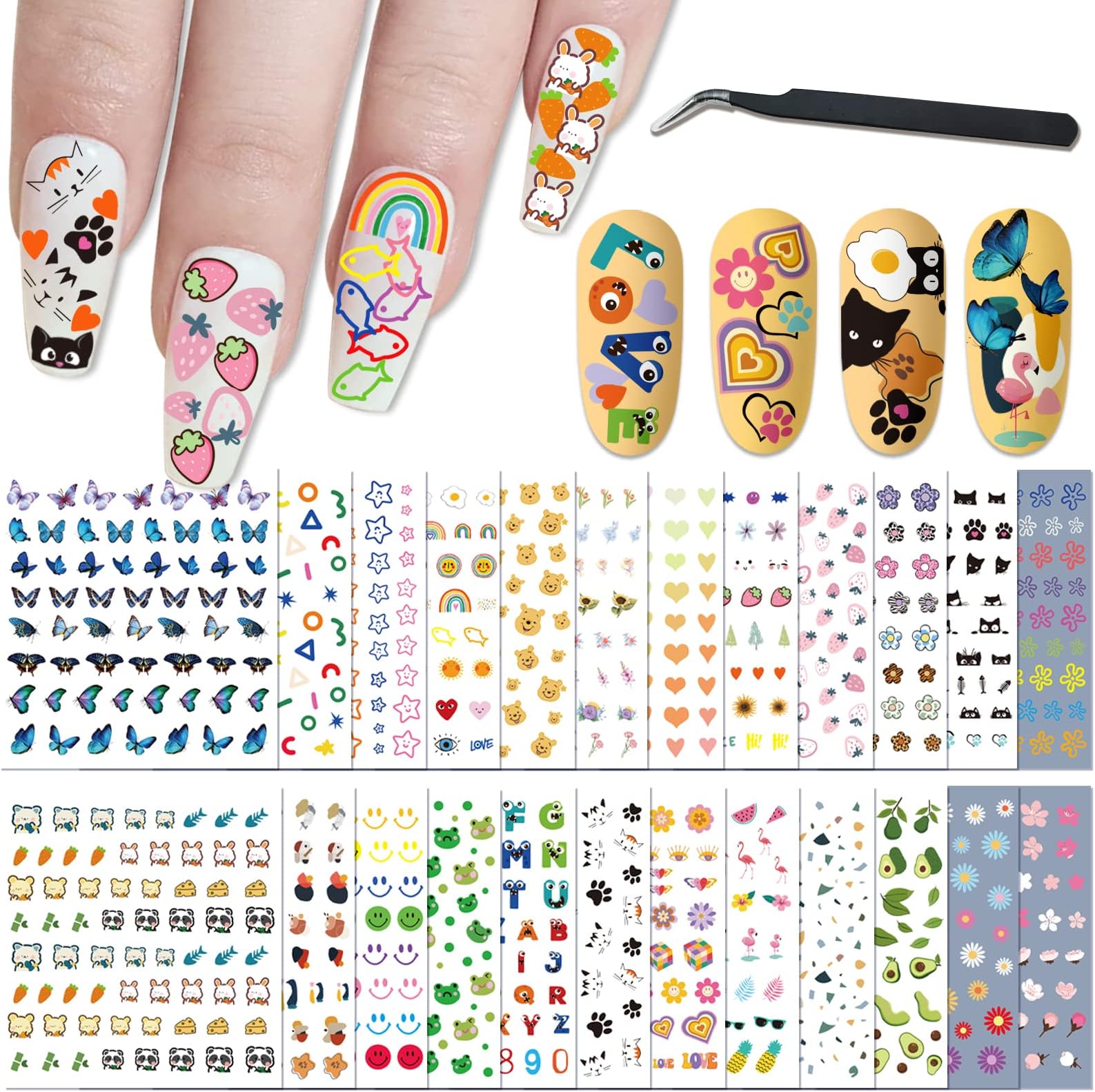 Stickers à ongles 