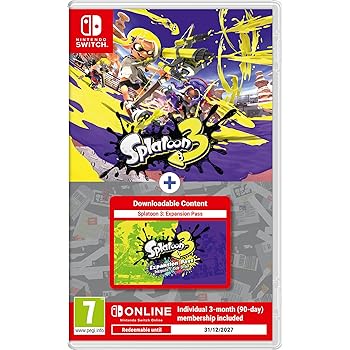 Splatoon 3 + Expansion Pass + 3 Months NSO (Nintendo Switch)