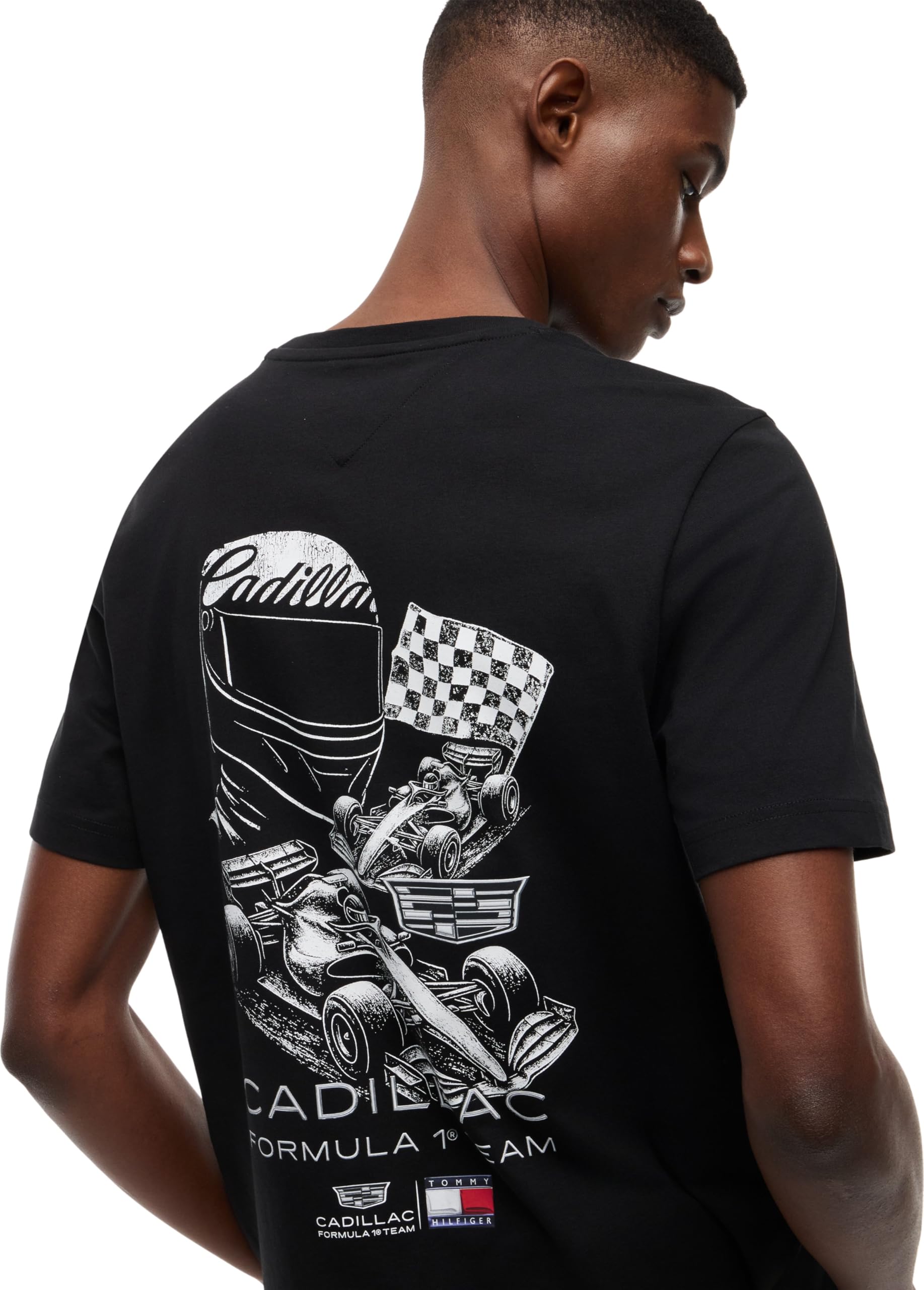 Tommy Hilfiger TH X Cf1 Racing Graphic tee Mn0mn00092 Camisetas Unisex Adulto (Pack de 1)