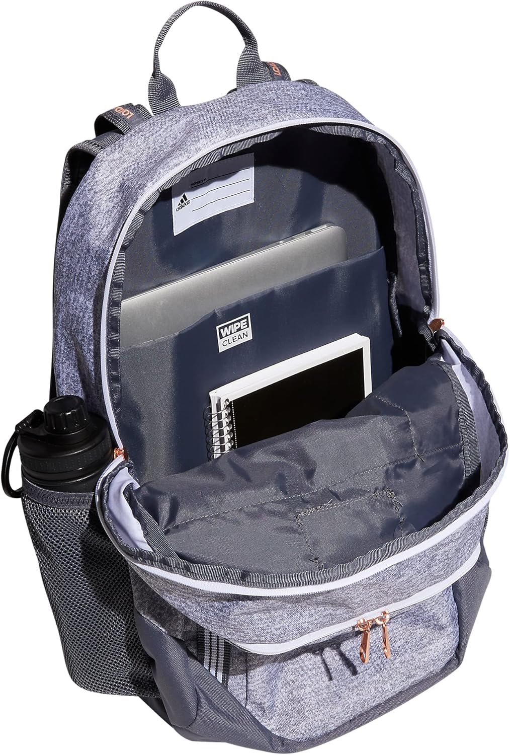 adidas Excel 6 Backpack, Jersey Grey/Onix Grey/Rose Gold, One Size : Clothing, Shoes & Jewelry