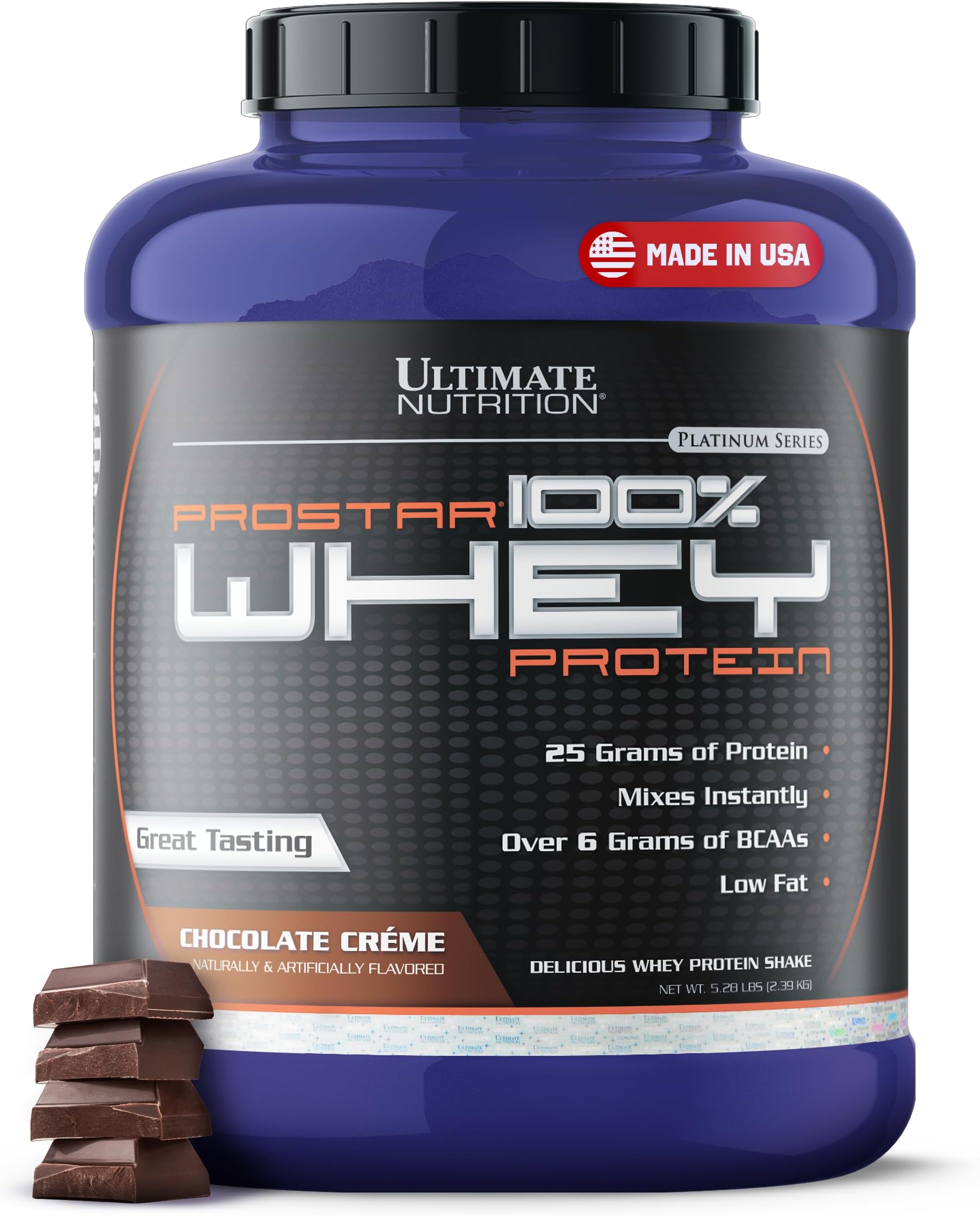 Ultimate Nutrition Prostar 100% Whey Protein - 5.28 lbs (Chocolate Creme)