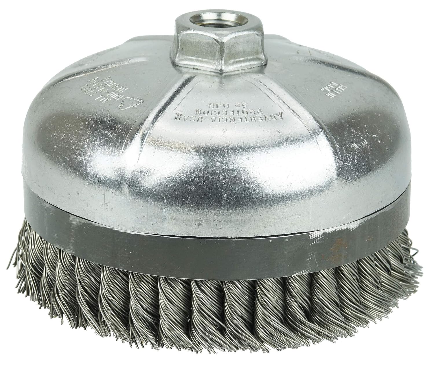 Flаѕh Dеаlѕ - 40% оƒƒ Weiler 12120 5 Single Row Knot Wire Cup Brush, .023 Steel Fill, 5/8-11 UNC Nut, Made in the USA Lіmіtеd Stосk Weiler 12120 5 Single Row Knot Wire Cup Brush, .023 Steel Fill, 5/8-11 UNC Nut, Made in the USA