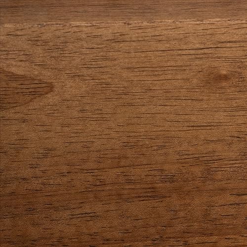 Miniatura 10 de Baxton Studio Cama Lochlan (almacenamiento), Queen, marrón nogal