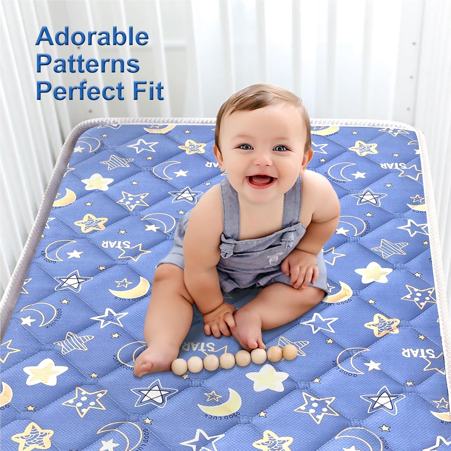 Premium Crib Mattress and Toddler Mattress 52" x 27.6" x 5",Firm,Breathable Hypoallergenic for Standard Cribs and Toddler Bed