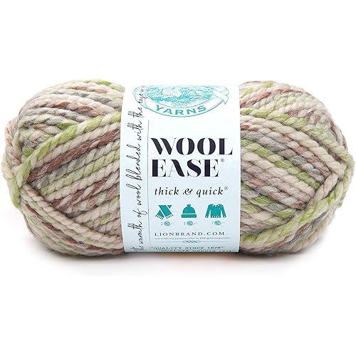 LION BRAND YARN COMPANY YARN THICK & QUICK FERN