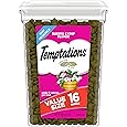 Temptations MixUps Catnip Fever Flavor Crunchy and Soft Cat Treats, 30 oz. Tub